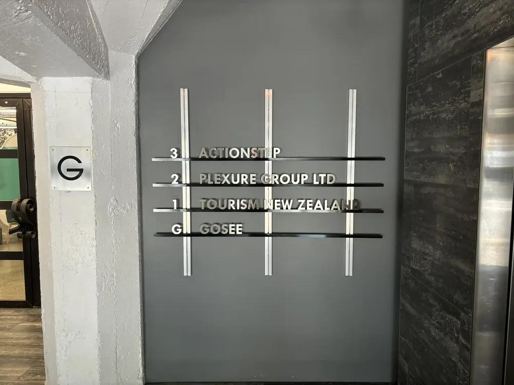 1 Nelson Street Directory Sign - Graphics & Signage project by Design Tints, Auckland