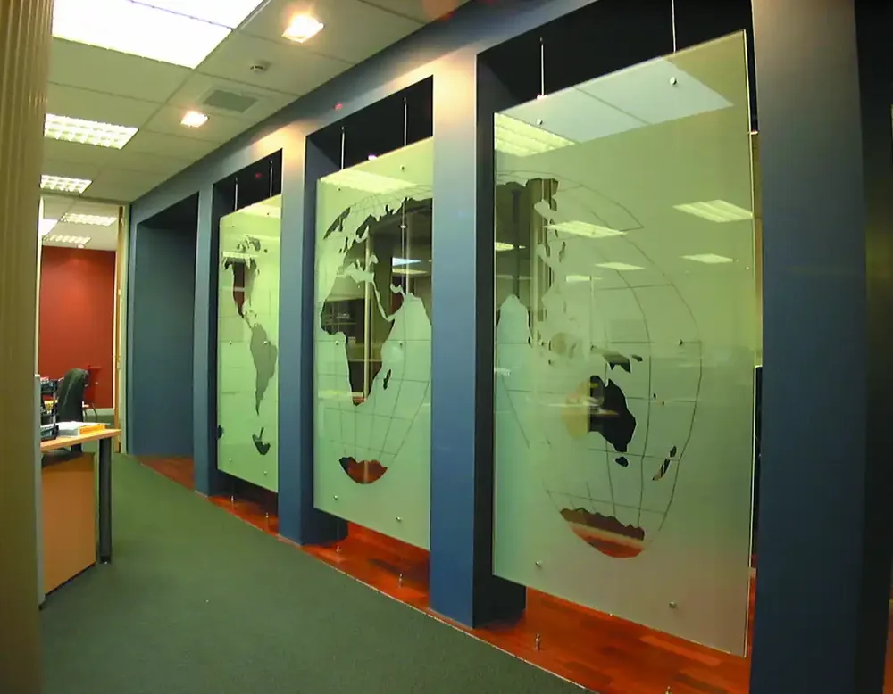 3M Dusted - Frosted Films & Printed Wall Designs project by Design Tints, Auckland