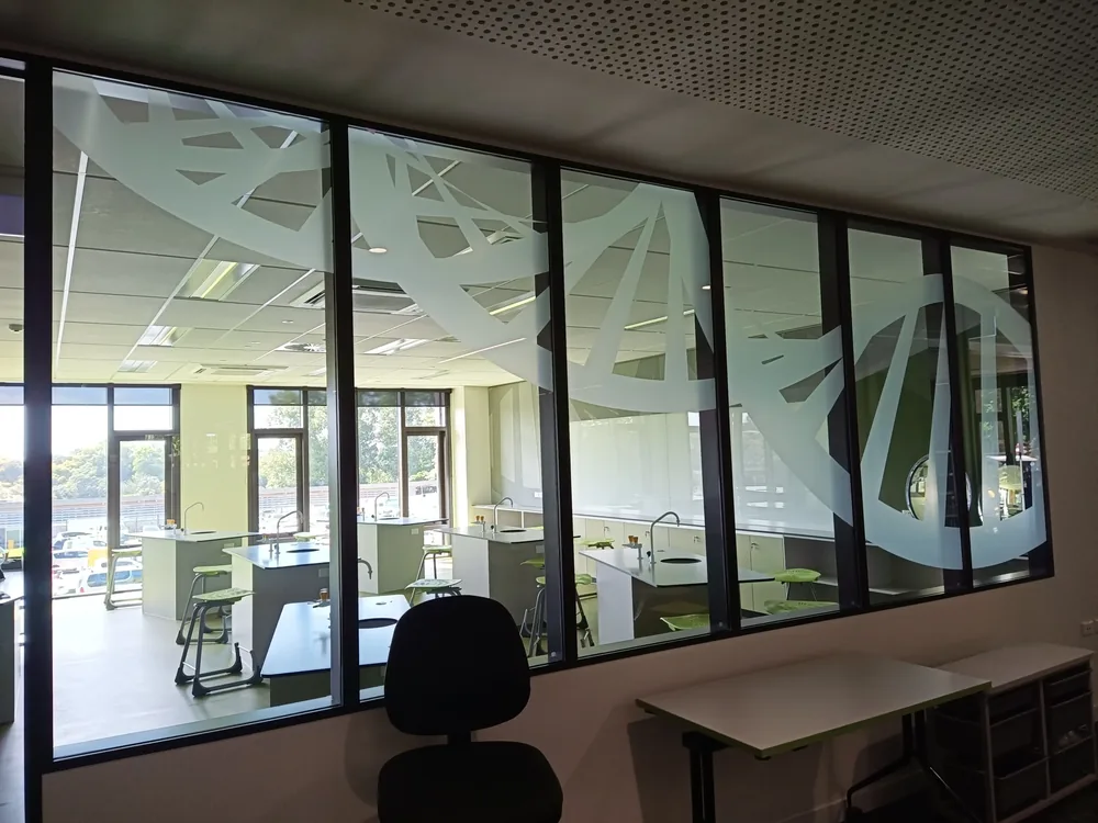 3M FROSTED - Frosted Films & Printed Wall Designs project by Design Tints, Auckland