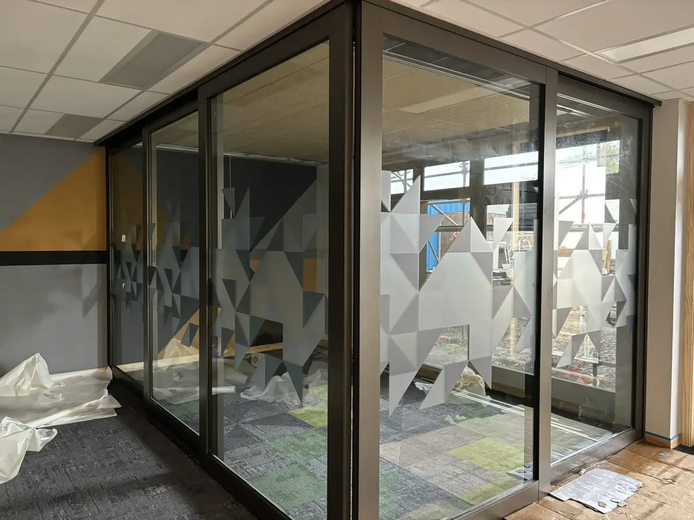M7 Frost - Frosted Films & Printed Wall Designs project by Design Tints, Auckland