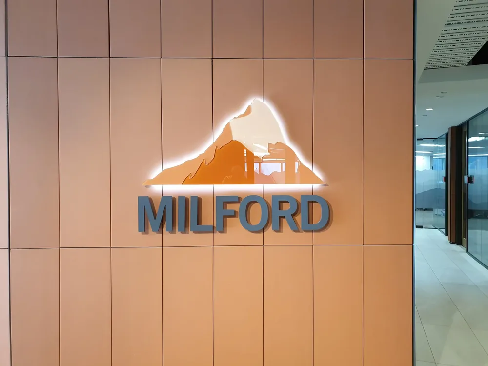 Milfor Back Lit Sign - Graphics & Signage project by Design Tints, Auckland