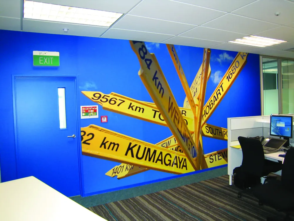 Printed Wall Graphics - Frosted Films & Printed Wall Designs project by Design Tints, Auckland