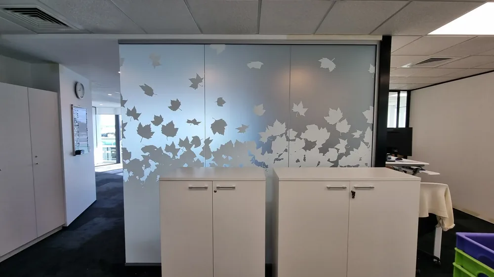 Printed & White Clear Films - Frosted Films & Printed Wall Designs project by Design Tints, Auckland