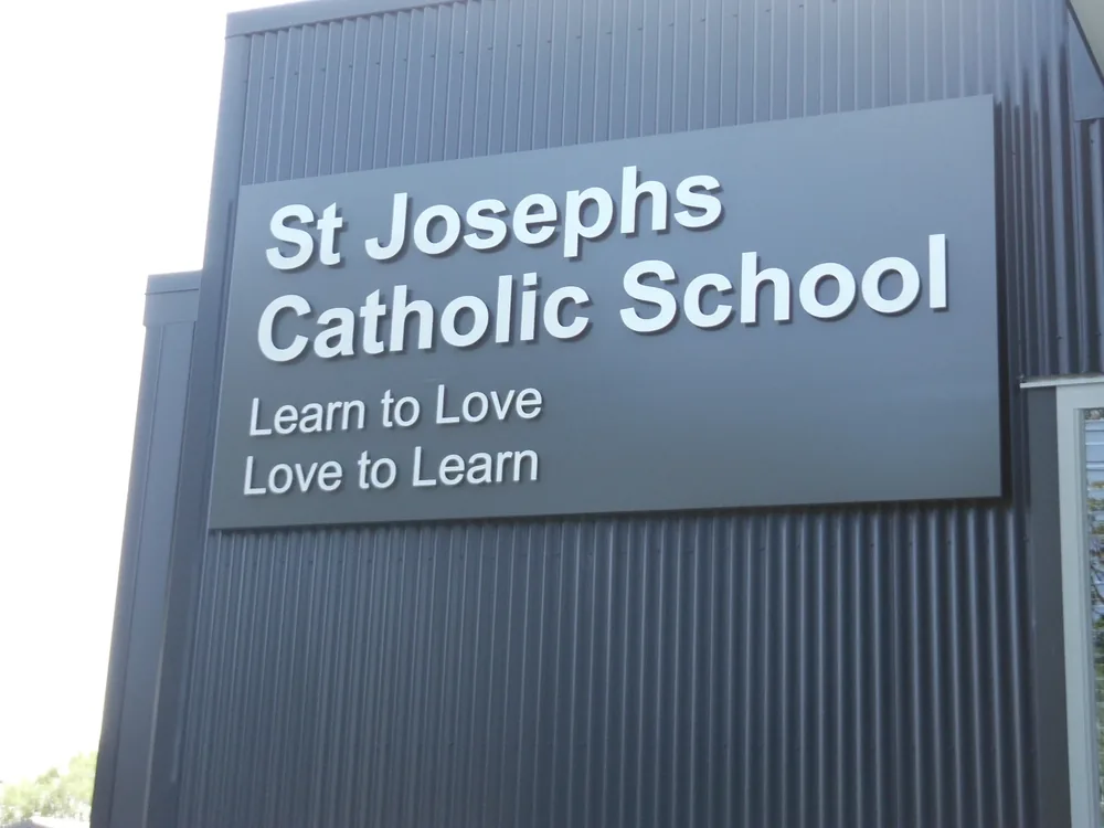 St Josephs - Graphics & Signage project by Design Tints, Auckland